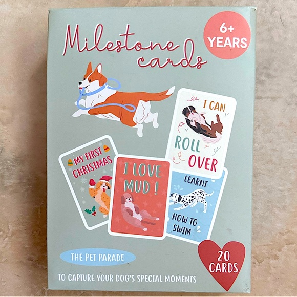 NWOT Puppy Milestone Cards - Picture 1 of 3